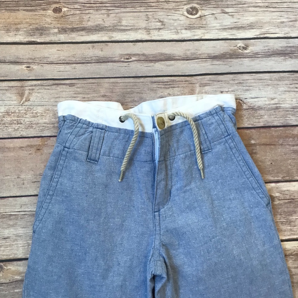 Janie & Jack Light Blue Casual Pants - Picture 3 of 5